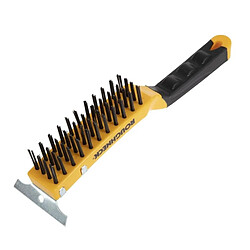 Materiel Chr Pro Brosse pour Grill avec Racloir pas cher