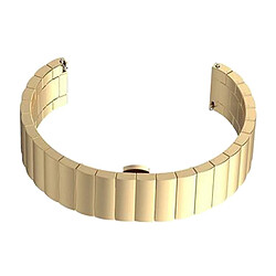 Avis 20 Mm / 22 Mm De Remplacement Du Bracelet De Montre-bracelet En Acier Inoxydable 20 Mm Or