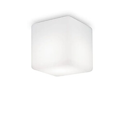 Avis Ideal Lux Downlight carré à 1 lumière blanc IP44