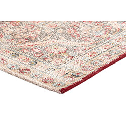 Vidal Tapis de laine 260x180 rouge Vintage Royal