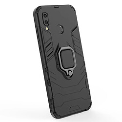 Wewoo Coque PC + TPU Housse de protection antichoc pour HuHonor Play, avec support d'anneau magnétique (Noir)