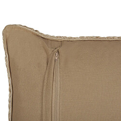 Acheter Beliani Lot de 2 coussins ELLIOTTIA Jute 45 x 45 cm Unicolore Beige