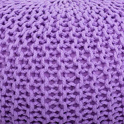 Pouf Alexandra House Living Violet polystyrène 45 x 30 x 45 cm