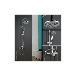 ROUSSEAU Colonne de douche avec robinet mitigeur mécanique Timaru chrome