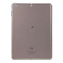 Wewoo Étui de protection en TPU Smooth Surface pour iPad Air (gris foncé)