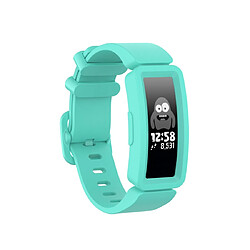 Wewoo Bracelet pour montre connectée Smartwatch avec en silicone Fitbit Inspire HR bleu lacet