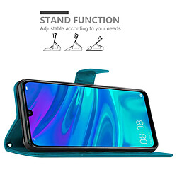 Acheter Cadorabo Coque Honor 10 LITE / Huawei P SMART 2019 Etui en Bleu