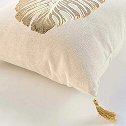 Avis Paris Prix Coussin Déco Imprimé Mogador 40x40cm Beige