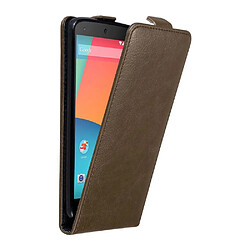 Cadorabo Coque LG Google NEXUS 5 Etui en Marron