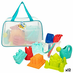 Color Baby Set de jouets de plage Colorbaby polypropylène (12 Unités)