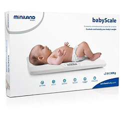 MINILAND BABY Pese bébé Babyscale - Blanc