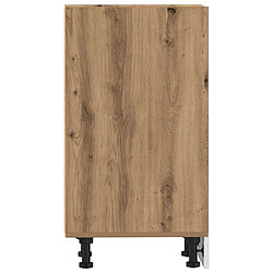 Acheter vidaXL Armoire de plancher chêne artisanal 30x44,5x81,5 cm