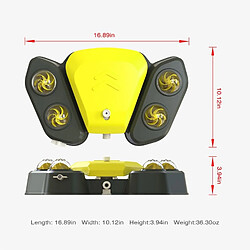 Universal Fontaine de boisson automatique pour animaux domestiques griffes activation arrosage pour chiens distributeur sortie d'eau réglable 4 trous de douche d'été | pulvérisateurs de douche pas cher