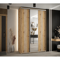 Abiks Meble Armoire DAVOS 7 À Portes Coulissantes 235,2/150/60 3 Portes