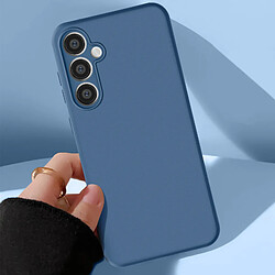 Avis My Way Myway Coque pour Samsung S23 FE Silicone Finition Mate Toucher Doux Bleu