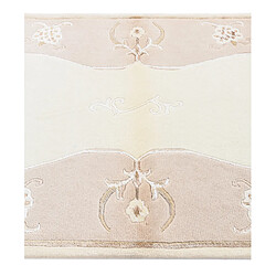 Vidal Tapis de laine 152x84 beige Darya pas cher