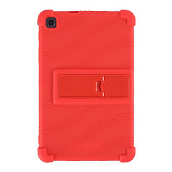 Coque en silicone Souple avec béquille rouge pour votre Samsung Galaxy Tab A 8.0 (2019) with S Pen SM-P200