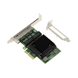 Acheter Kalea-Informatique PCIe QUAD LAN GIGABIT ETHERNET RJ45 10 100 1000Mb - CHIPSET BroadCom BCM5719