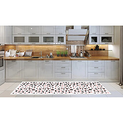 Alter Tapis de cuisine, 100% Made in Italy, Tapis antitache avec impression numérique, Tapis antidérapant et lavable, Modèle Bode, cm 240x52