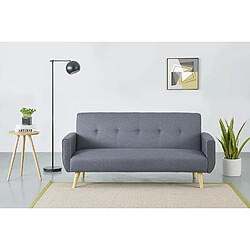 Concept Usine Canapé scandinave convertible 3 places gris MALMO 