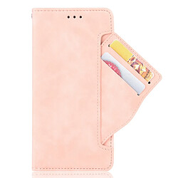 Etui en PU rose pour votre Xiaomi Redmi Note 9 Pro/Pro Max/Note 9S