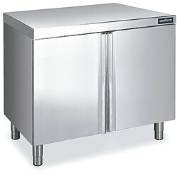 Meuble Inox Central avec Portes Battantes - Gamme 600 - Distform