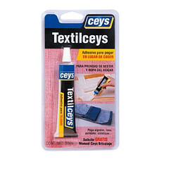 ceys 501024-Tube de colle Textile, 30ml