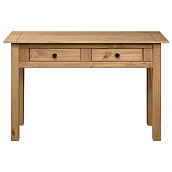 Maison Chic Table console | Meuble d'entrée | Table d'appoint 110x40x72 cm Pin solide Gamme Panama -GKD69877 pas cher