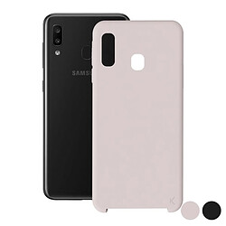 Totalcadeau Coque de protection compatible Samsung Galaxy A30 Soft Couleur - Noir pas cher