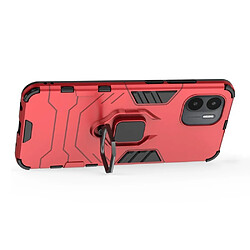 Acheter Htdmobiles Coque pour Xiaomi Redmi A1 / A1 Plus - housse etui rigide anti choc + film ecran - ROUGE