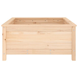 Acheter vidaXL Jardinière 82,5x82,5x39 cm bois de pin massif