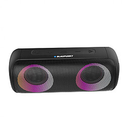 BLAUPUNKT - Enceinte Bluetooth 5.0 Portable 20W Noire ? Eclairage LED ? Carte SD