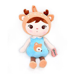 Universal Cadeau bébé fille douce première poupée bébé poupée en peluche avec boîte cadeau