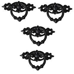 4Pack Vintage Style Cabinet Placard Tiroir Poignée De Porte Poignée Bouton Pour Meubles Cuisine Matériel