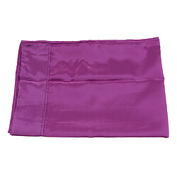 taie d'oreiller en satin de soie synthétique 50 * 76cm violet pas cher