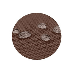 Ensemble de coussin de jardin pour balançoire AIO marron 150x60x50cm + 2 coussins 42 x 42 cm pas cher