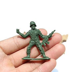 170 pièces en plastique soldat 5cm armée figures playset pour le modèle de scène de sable de l'armée pas cher