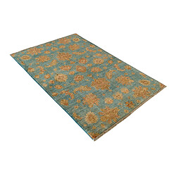 Avis Vidal Tapis de laine 152x95 Bleu Ziegler