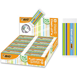 BIC Plast-Office Gommes - Boîte de 20