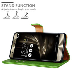 Cadorabo Coque Asus ZenFone 3 DELUXE Etui en Vert