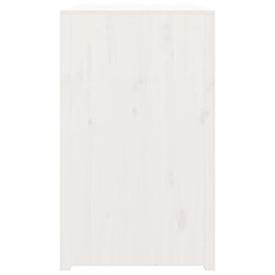 Acheter vidaXL Armoire de cuisine d'extérieur blanc bois de pin massif