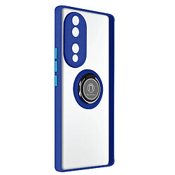 Avizar Coque pour Honor 70 avec Bague de Maintien Compatible Support Magnétique Bleu