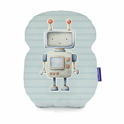 Happy Friday Coussin HappyFriday HF Mini Multicouleur Robot 40 x 30 cm