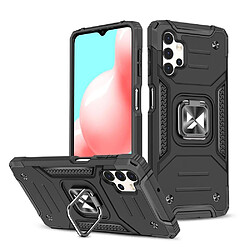 Ozzzo wozinsky ring armor coque kickstand tough rugged cover pour samsung galaxy a13 5g noir