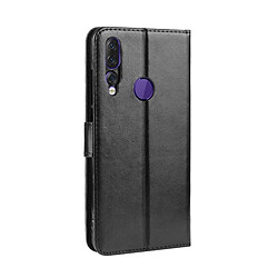 Avis Wewoo Housse Coque en cuir à rabat horizontal Retro Crazy Horse Texture pour Lenovo Z5Savec porte-cartes et emplacements cartes et cadre photo Noir