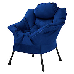 ML-Design Fauteuil Relax Fauteuil de salon Fauteuil à oreilles Coton