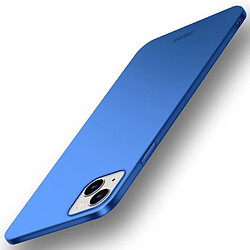 Mofi Coque en TPU surface givrée bleu pour votre Apple iPhone 13 6.1 pouces