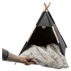 Avis TRIXIE Grotte pour animaux de compagnie Feutre Tipi 55x65x55 cm