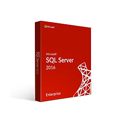 Microsoft SQL Server 2016 Enterprise (2 Core) - Clé licence à télécharger - Livraison rapide 7/7j