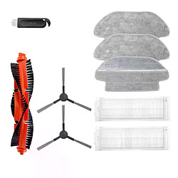 Kit de pièces détachées pour aspirateur Robot XIAOMI MIJIA STYJ02YM, avec filtre à rouleau latéral et brosse principale